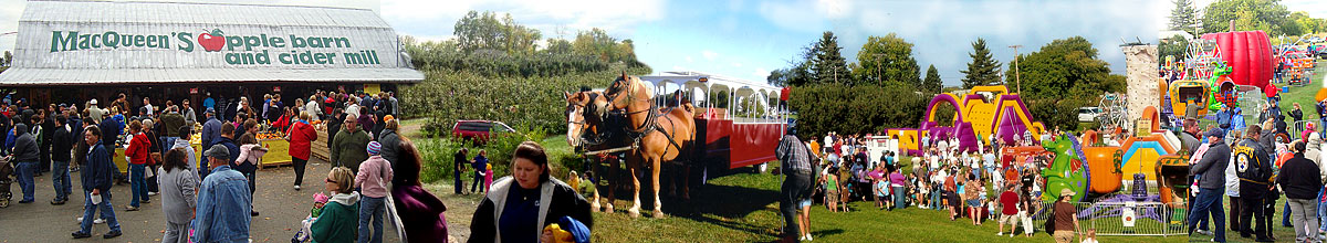 MacQueen's Apple Orchards, Cider Mill and Farm Market in Holland, Ohio.